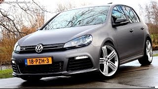 400HP Volkswagen Golf Mk6 R20 Review  wwwhartvoorautosnl  English Subtitled [upl. by Ayotal]