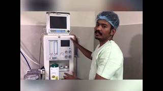 GE Carestation 30 Anesthesia machine demo [upl. by Nagiem]