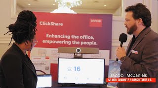 ClickShare Bar  The Perfect AllinOne Meeting Solution for Huddle Spaces [upl. by Anairotciv]