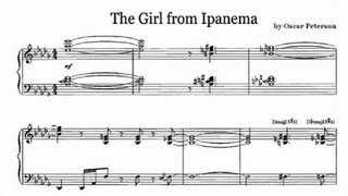 The Girl From Ipanema  Oscar Peterson transcription [upl. by Innep]