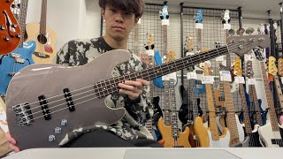 Fender  Aerodyne Special Jazz Bass RW Dolphin Gray【Test Play】 [upl. by Poock403]