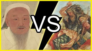 Genghis Khan vs Atilla the Hun  Who Would Win [upl. by Leunam461]