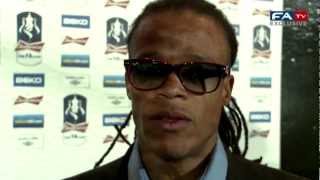 Early exit for Edgar Davids  Barnet 0  2 Oxford United  FATV [upl. by Ardnalac]