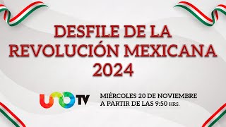 En vivo Comienza el Desfile cívico militar del 114 aniversario de la Revolución Mexicana [upl. by Osmo]