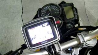 TomTom Rider v2 on my BMW F800GS [upl. by Donia]