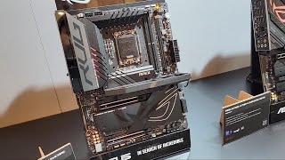 Latest Z790 Motherboards from Asus at CES 2024 [upl. by Hansel]