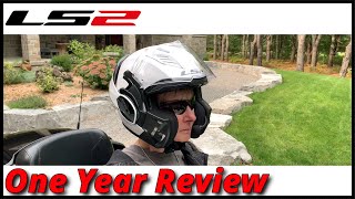 LS2 Valiant II Modular Helmet One year Review [upl. by Ellissa160]