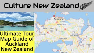 Auckland Ultimate Tour Map Guide New Zealand [upl. by Oliric991]