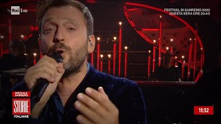 Cesare Cremonini festeggia a Sanremo 20 anni di carriera  04022022 [upl. by Wadsworth]