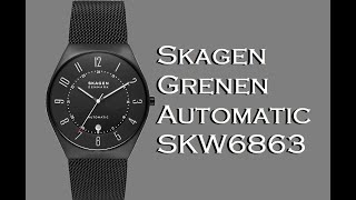 Skagen Grenen Automatic SKW6863 Review [upl. by Lunneta]