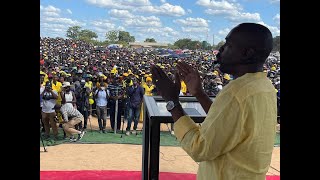 NelsonChamisa Live CCC Rally From Kwekwe Mbizo [upl. by Adnylam791]