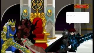 AQW Zombies King Alteon vs Sepulchure Beginning of Zombie Apocalypse [upl. by Nnilsia]