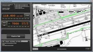 VFR Sprechfunk Simulator der DFS Deutsche Flugsicherung GmbH [upl. by Nywled512]