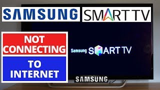 How to Fix Samsung TV not connecting to internet  Samsung Smart TV Internet Connection Problems [upl. by Irahk427]