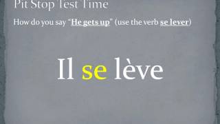 French Reflexive verbs  Present tense [upl. by Elyn]