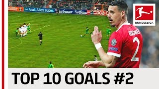 Top 10 Best Goals  Players with Jersey Number 2 [upl. by Ettelracs446]