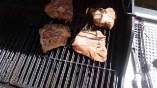 Gas Grill Tip How to Cook Chicken Thighs [upl. by Idnal35]