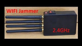 WiFi Jammer [upl. by Lynnelle]