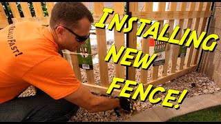 Installing an Above Ground Electric Dog Fence 8003965517 [upl. by Janene]