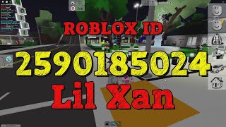 Lil Xan Roblox Song IDs [upl. by Nedmac]