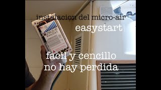 instalación del micro easy start no se pierdan este video EP249 [upl. by Timrek]