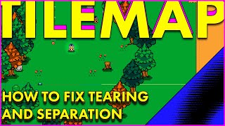 How to fix tilemap tearing and edgesgaps in a 2D Unity Project [upl. by Luttrell]