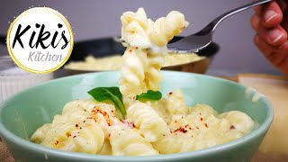 Nudeln mit Käse Sahnesauce  Einfache KäsesahneSoße  Schnelle Nudelgerichte in 15 Minuten [upl. by Heriberto]