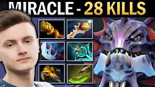 Slardar Dota Gameplay Miracle with 28 Kills and Rapier [upl. by Ssyla]