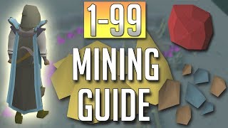 OSRS InDepth FULL 199 MINING Guide Best Methods [upl. by Adnilasor]