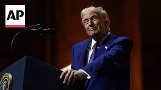 Trump jokes that Canada can keep ‘O Canada’ anthem as 51st US state [upl. by Ivan922]