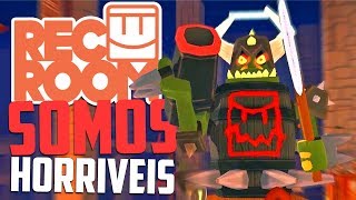 OS PIORES    Rec room Vr [upl. by Kerr]