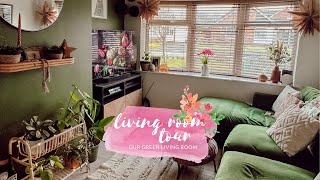 LIVING ROOM TOUR   DESENIO DISCOUNT CODE  AD [upl. by Odnaloy612]