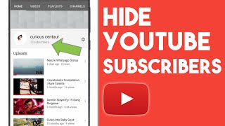 How to Hide Subscribers on Youtube  Hide Youtube Channel Subs Count on Android [upl. by Dempsey776]