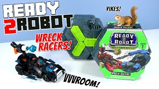 Ready 2 Robot Wreck Racers Series 1 Toys Review [upl. by Acire]