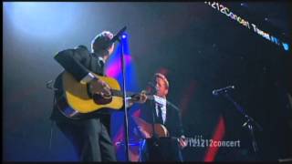 Chris MartinColdplay Live When I Ruled the World 121212concert [upl. by Ardnaid]