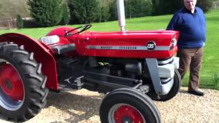 The Classic Tractor Workshop For My Classic MASSEY FERGUSON 135 Restoration [upl. by Sunshine597]