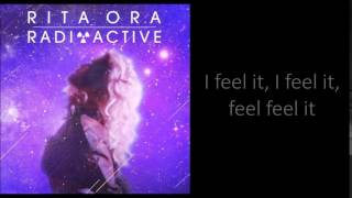 RITA ORA  Radioactive Lyrics [upl. by Iret424]