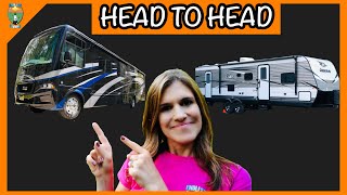 Travel Trailer VS Motorhome  Which One Should YOU Choose [upl. by Ahsiyt287]