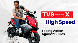 TVS X Electric Scooter Deep Details and Features  Best Electric Scooter in India 2024 [upl. by Gabrila783]