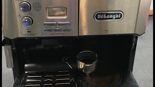 How to Reset a Stuck Infuser for Your DeLonghi ESAM Coffee Machine [upl. by Yeargain]