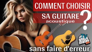 Quelle guitare acoustique pour débuter  Folk ou Classique  Nos astuces pour ne pas faire derreur [upl. by Hui]