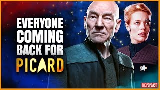 Star Trek Characters revealed Who is coming back for Picard [upl. by Nonnahsed396]