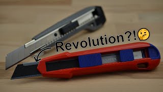 Cuttermesser von KNIPEX  Revolution 🤔  Bestes Cutter  CutiX Universal  Teppichmesser Review [upl. by Areema784]