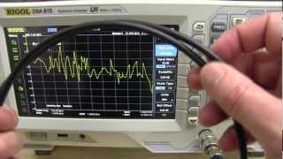 EEVblog 343  Spectrum Analyser Tracking Generator Tutorial [upl. by Marston]