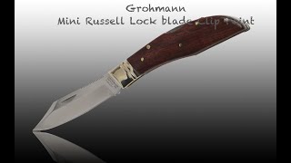 Grohmann Knive Canada  340SCLIP MINI Folding Knife [upl. by Mcdermott142]