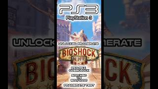 PS3 RSX OVERCLOCK  Stock VS 8001000  BioShock Infinite  Framerate test [upl. by Aleyak90]