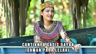 Luar Biasa Kecantikan Gadis Suku Dayak Asli Kalimantan [upl. by Ditmore]