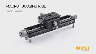 NiSi Macro Focusing Rail NM180 [upl. by Siramay]