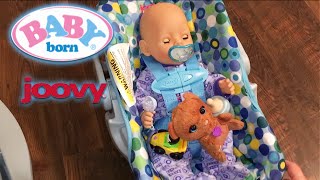 Baby Born Flynns New Joovy Doll Car Seat [upl. by Hoover]