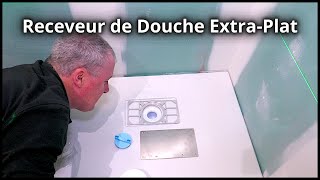 Pose du bac à douche sur plots [upl. by Havard]